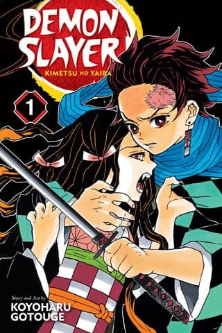 English cover of Demon Slayer: Kimetsu no Yaiba, Vol. 1